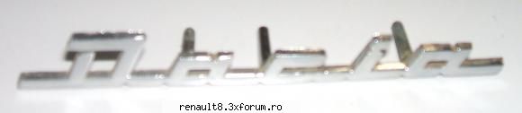 uite poza! cumpar ornament cromat frontal cu emblema pentru sutica fabricata '70