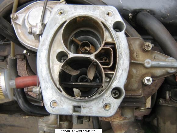 filtru aer ptr carb ozon (lada), weber etc placa superioara una inferioara lungime surub lung ~65