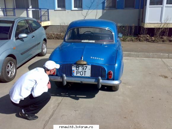 renault dauphine 3500 euro alte batrane surprinse in romania
