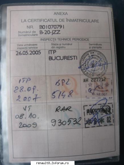 azi am facut si vt-ul. b-20-jzz mihu