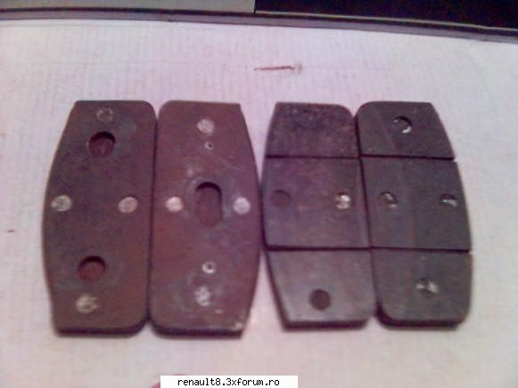 placute frana cu nituri  40 ron vand piese dacia 1100
